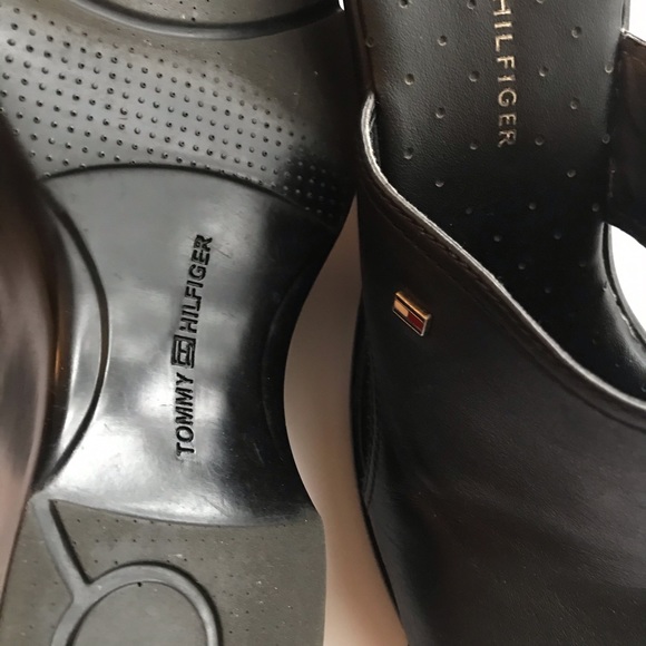 vintage chunky black tommy sandals - Picture 4 of 8